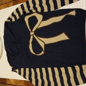 Authentic Valentino bow top S-M